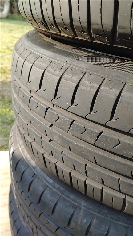  5x114.3 lyukosztású 16" használt Rial alufelni, rajta 205/55 újszerű nyári gumi 5. kép