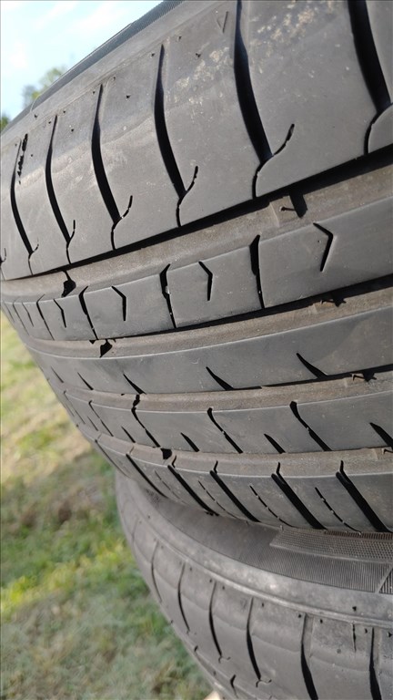  5x114.3 lyukosztású 16" használt Rial alufelni, rajta 205/55 újszerű nyári gumi 6. kép