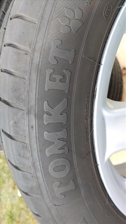  5x114.3 lyukosztású 16" használt Rial alufelni, rajta 205/55 újszerű nyári gumi 13. kép