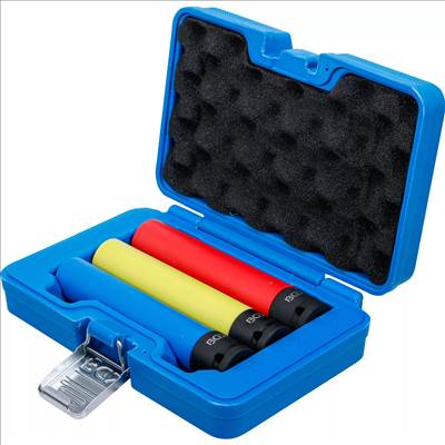 BGS Végőburkolatos, extra hosszú légkulcs készlet, 3 részes (17/19/21mm), 1/2" hajtás - BGS-74567