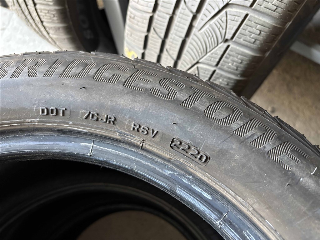225/50 r17 Bridgestone dot2220 7,5mm téligumi 4db 225/50r17 garnitúra 7. kép