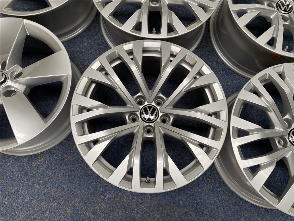 Volkswagen 18 gyári alufelni felni, 5x112, Touareg  (3629) 5. kép