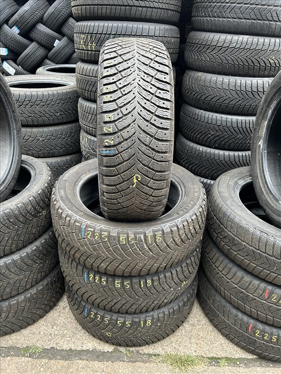 4db 225/55×18″ Michelin téli gumiabroncs. (3751783) 1. kép