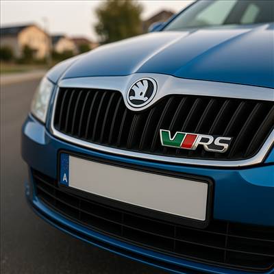 Skoda Octavia II (1Z) RS / VRS első/hátsó VRS embléma  1z0853679alaq