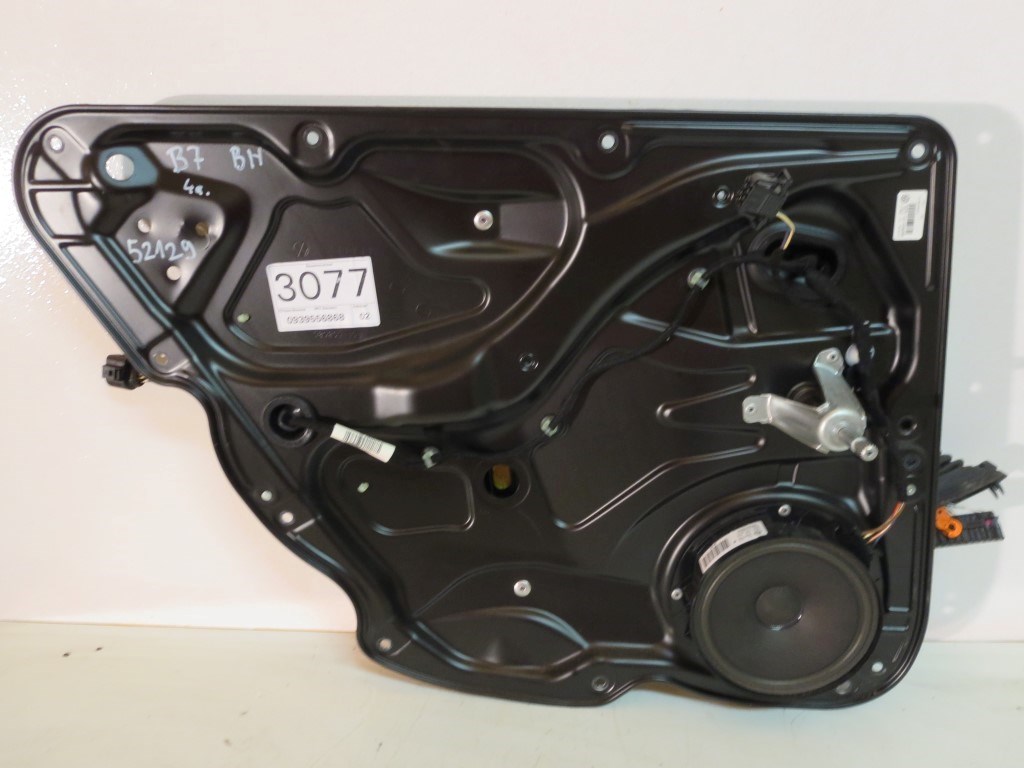 Volkswagen Passat VII 4 ajtós bal hátsó Ablakemelõ szerkezet mechanikus 3C5839461K 1. kép