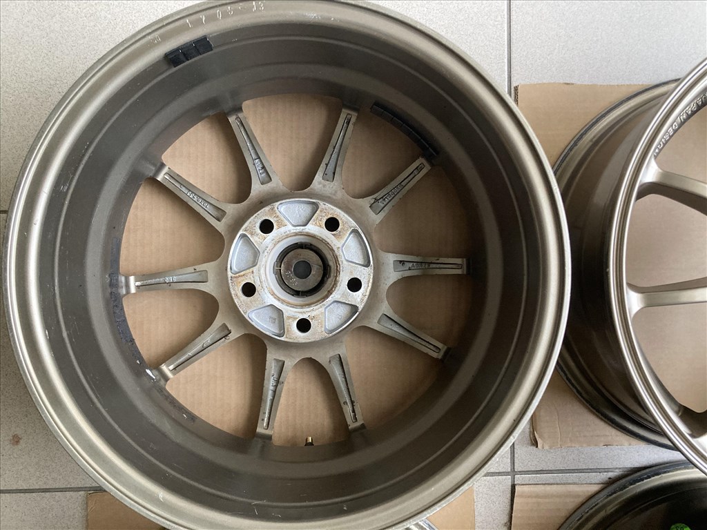  Yokohama Advan Racing RZII 5x112 lyukosztású 6,5JJ 16" ET35 használt alufelni 6. kép