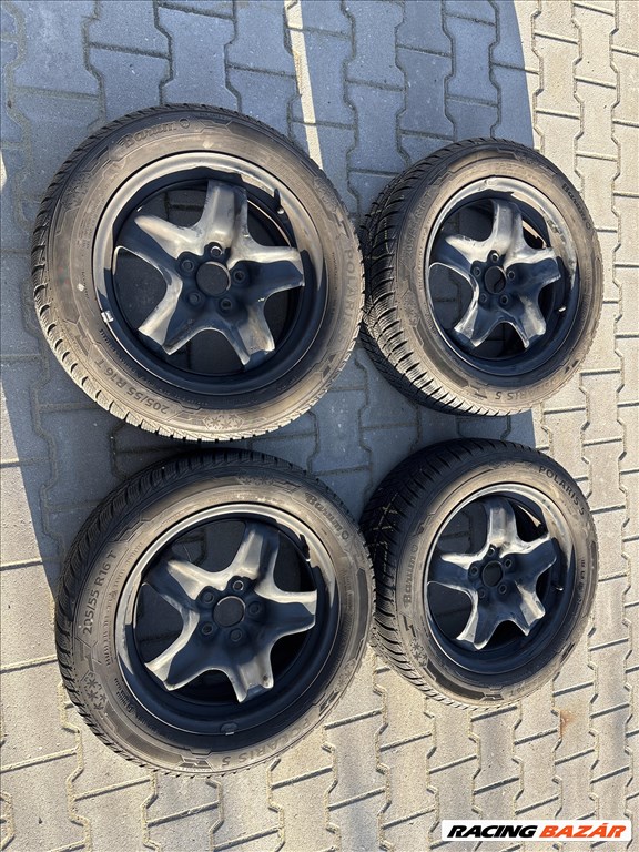 opel 16-os K astra J astra Mokka gyári lemezfelni téli gumival 5x105 1. kép