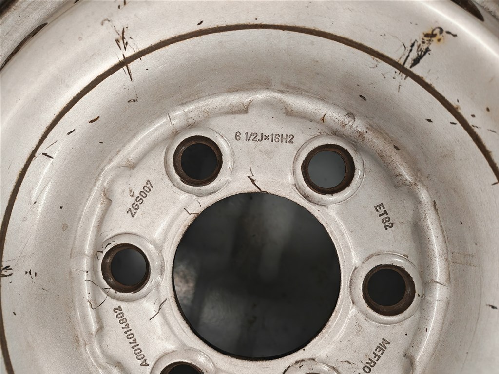 16" 6x130 Mercedes Sprinter W906, VW Crafter lemezfelni szett! 3. kép