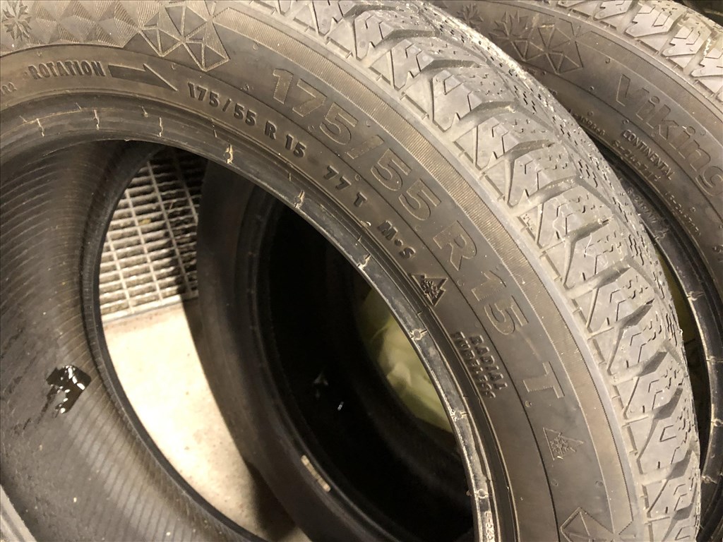 175/55/15 Continental téli gumi 175 55 15 4. kép