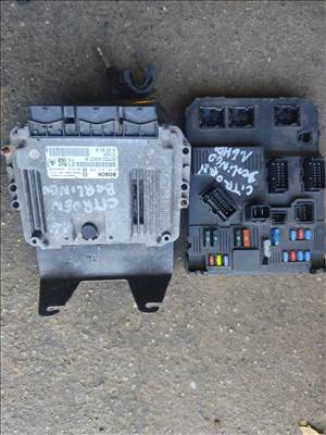 Citroën Berlingo I Kombi HDi 75 Citroen Berlingo 1.6 HDI motorvezérlő bsi kulcs  0281012620 9665594380