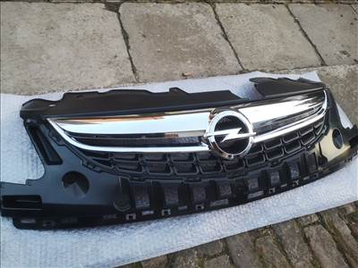 Opel Corsa D facelift hűtőrács krómmal emblémával