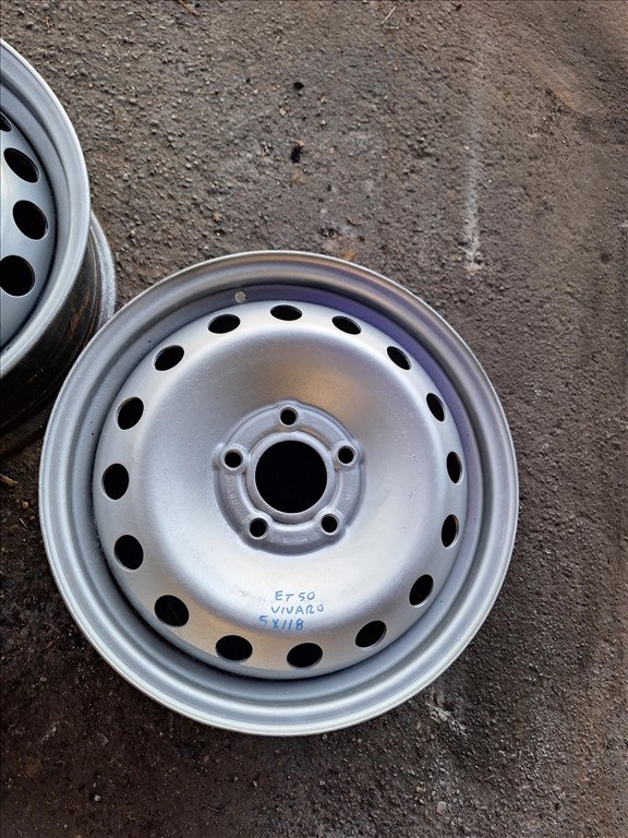  16" OPEL VIVARO, RENAULT TRAFIC lemezfelni 1. kép