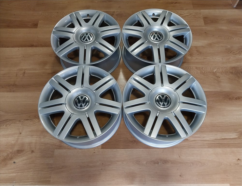 5x112 17" VW "Phoenix" gyári alufelni garnitúra - új fényezéssel 2. kép