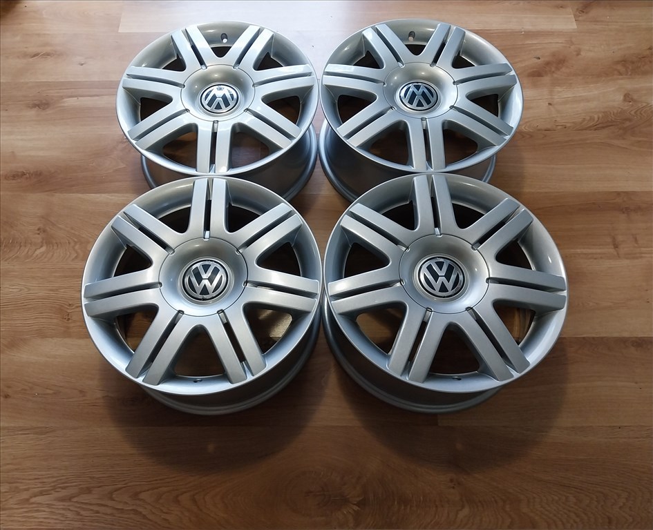 5x112 17" VW "Phoenix" gyári alufelni garnitúra - új fényezéssel 3. kép