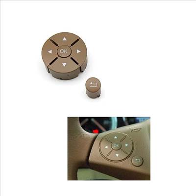 Mercedes-Benz W204 X204 W212 W207 multikormány gombok - bézs bal