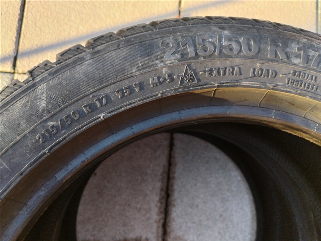 215/5017" újszerű Semperit téli gumi 2 db 3. kép