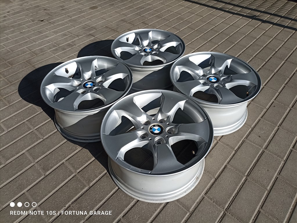 5x120 17" BMW Style 204 használt alufelni garnitúra  2. kép