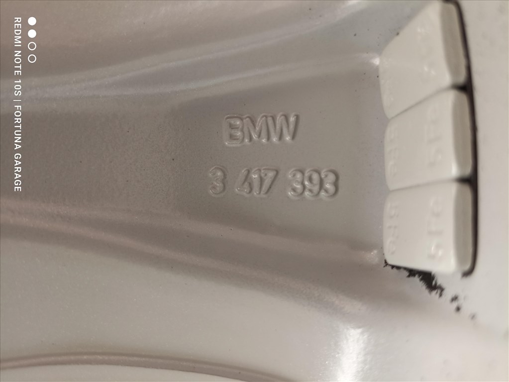 5x120 17" BMW Style 204 használt alufelni garnitúra  8. kép