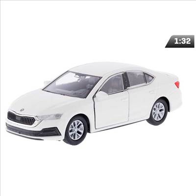 Skoda Octavia modellautó 1:34 (fehér)
