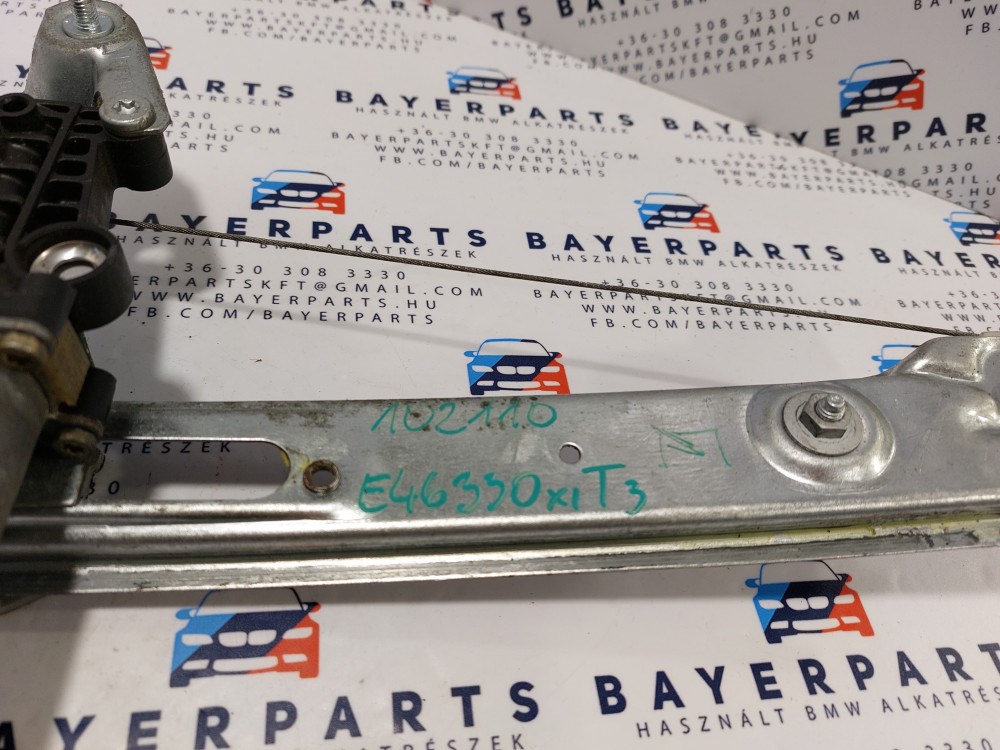 BMW E46 sedan touring jobb hátsó ablakemelõ szerkezet motor kompletten 4. kép