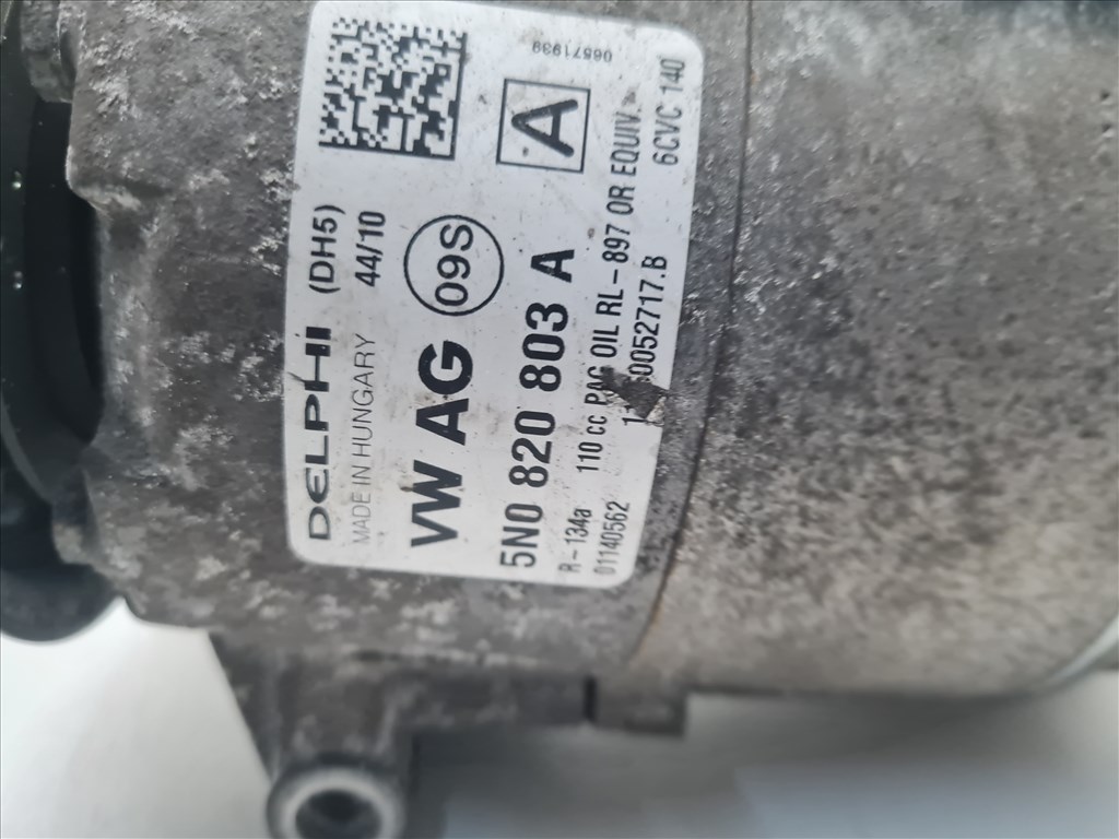 Volkswagen Golf VI 1.6 CR klímakompresszor (27247) 5n0820803a 2. kép