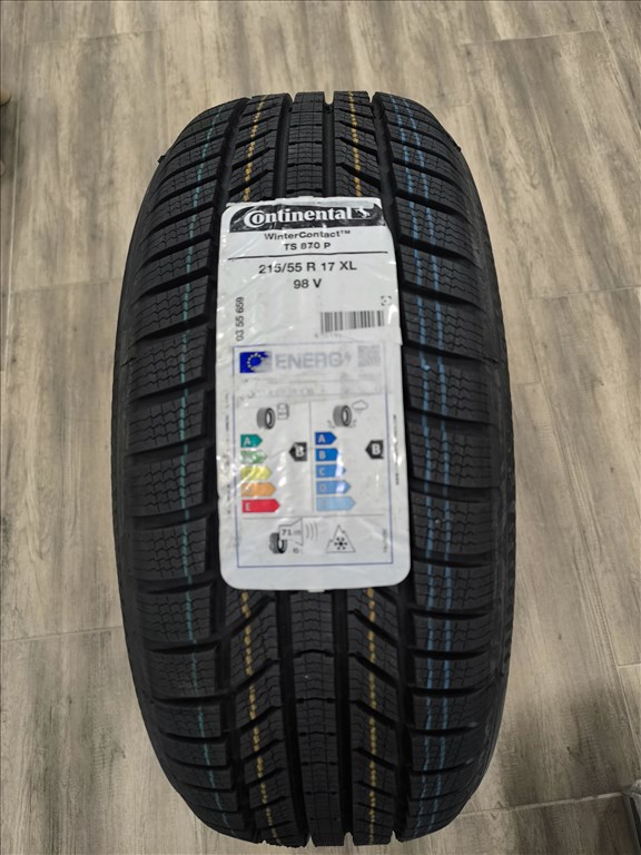 215/55R17 ÚJ Continental téli gumi garnitúra 215/55 r17 4. kép