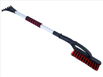 Teleszkópos kefekaparó 90/120 cm, alumínium nyél, puha markolat