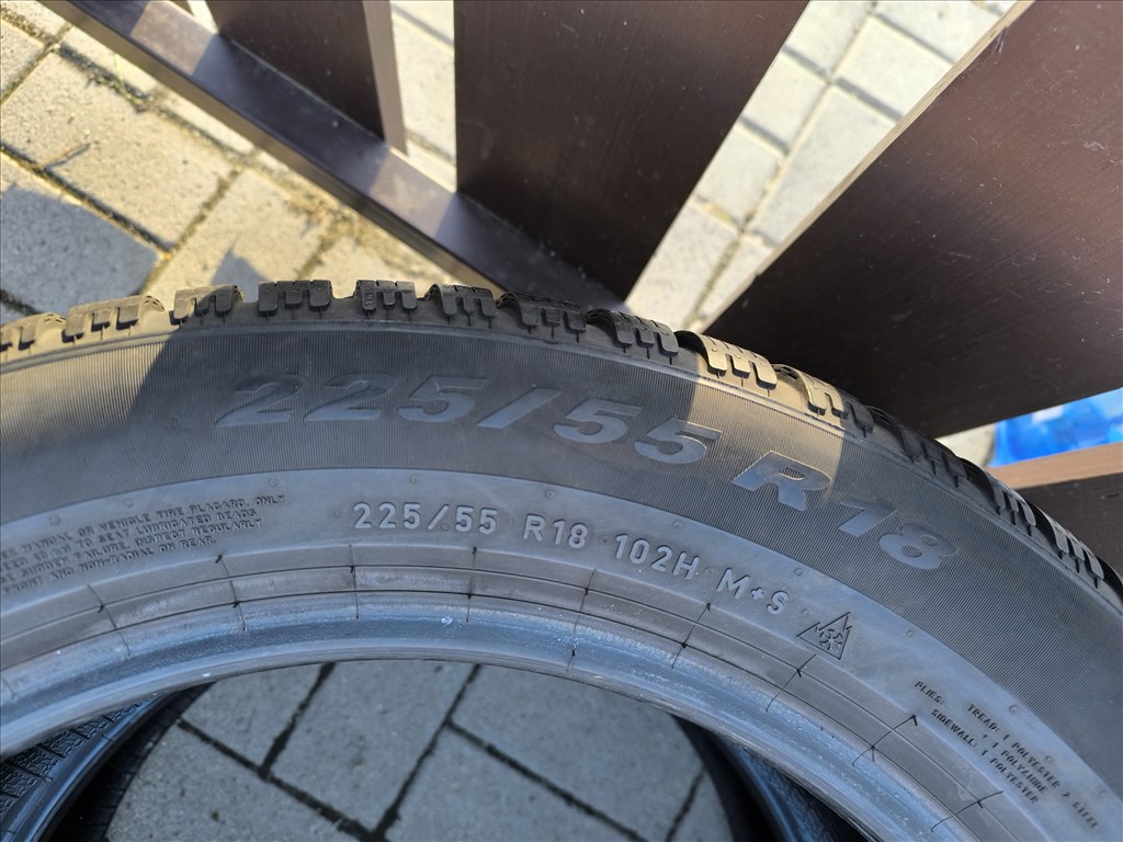  225/55R18" Pirelli téli gumi eladó 2db. 2022-es! 4. kép