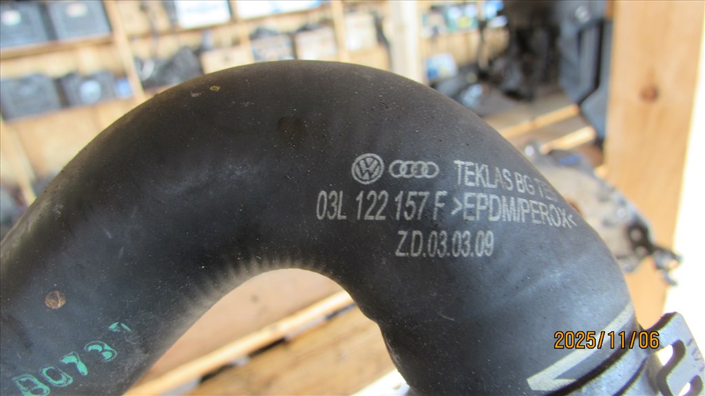 Audi A4 (B8 - 8K) 2.0 TDI quattro hűtőcső 03l122157f 03l121071 2. kép