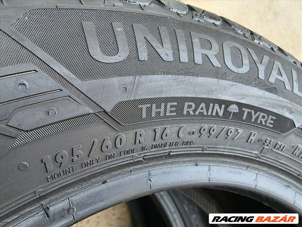 195/60R16C Uniroyal gumi 2db nagyon jó állapotban olcsón eladó! 6. kép