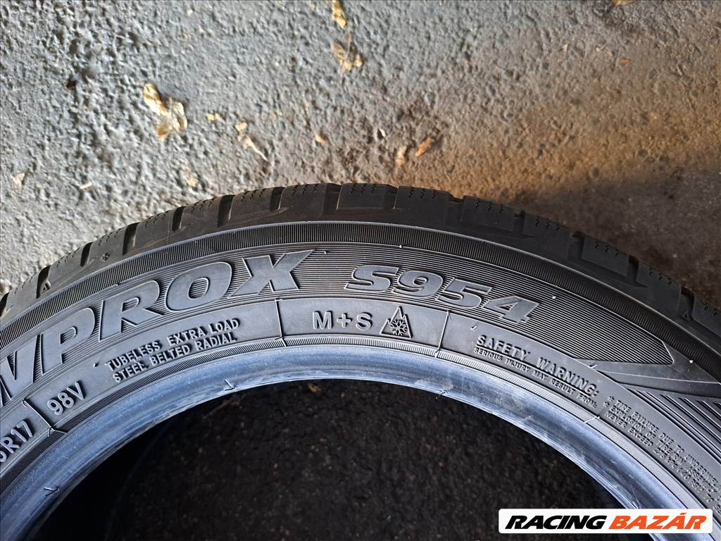 4db 215/55 R17 TOYO Snowprox (peremvédős) Újszerű téli gumi eladó!  ára 15000Ft/db 7-8mm minta  7. kép
