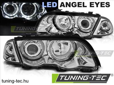 BMW E46 05.98-08.01 S/T ANGEL EYES LED CHROME Tuni