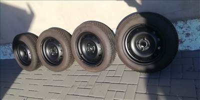 DACIA  Télikerés szett újszerű 15"  185/65 újszerű Goodyear téli gumi gumi 