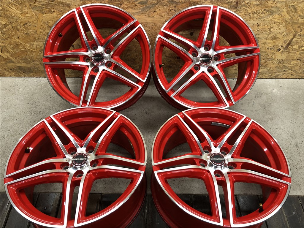 18 colos alufelni Borbet 5x112 VW, Mercedes, Audi 18 col 1. kép