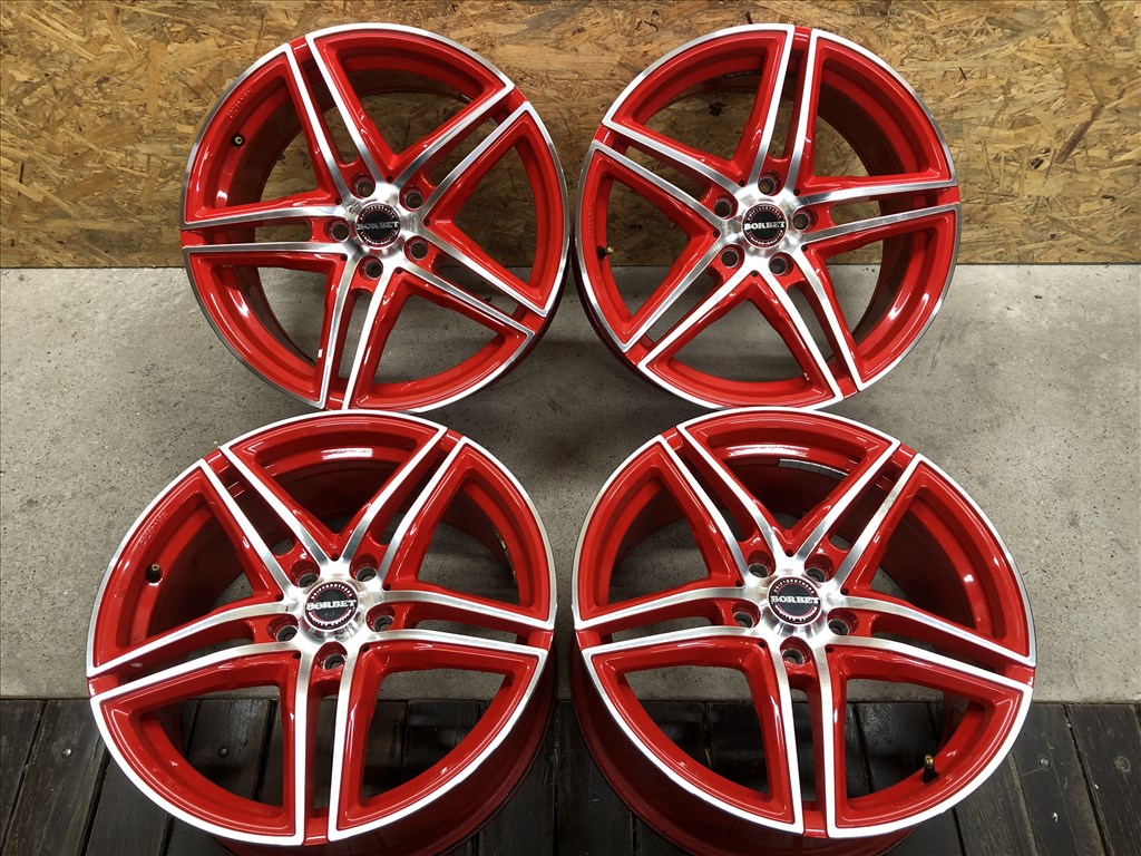 18 colos alufelni Borbet 5x112 VW, Mercedes, Audi 18 col 2. kép