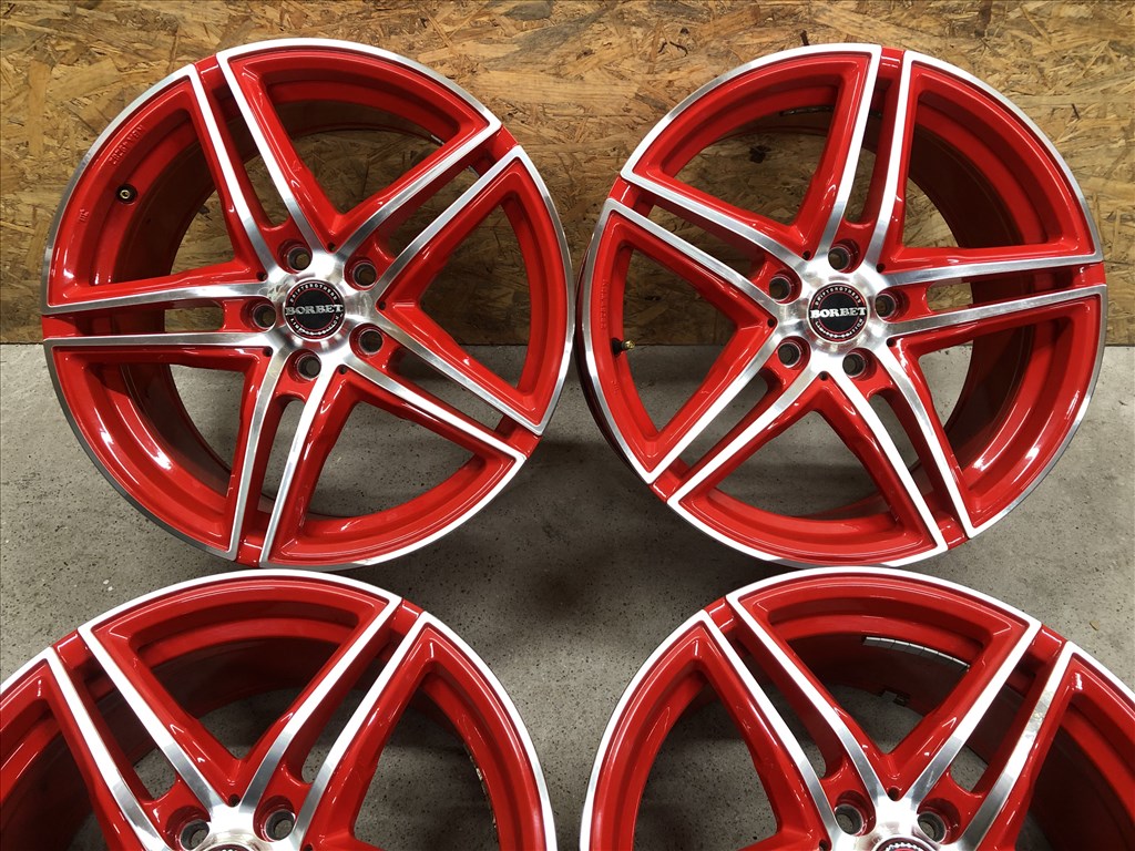 18 colos alufelni Borbet 5x112 VW, Mercedes, Audi 18 col 3. kép