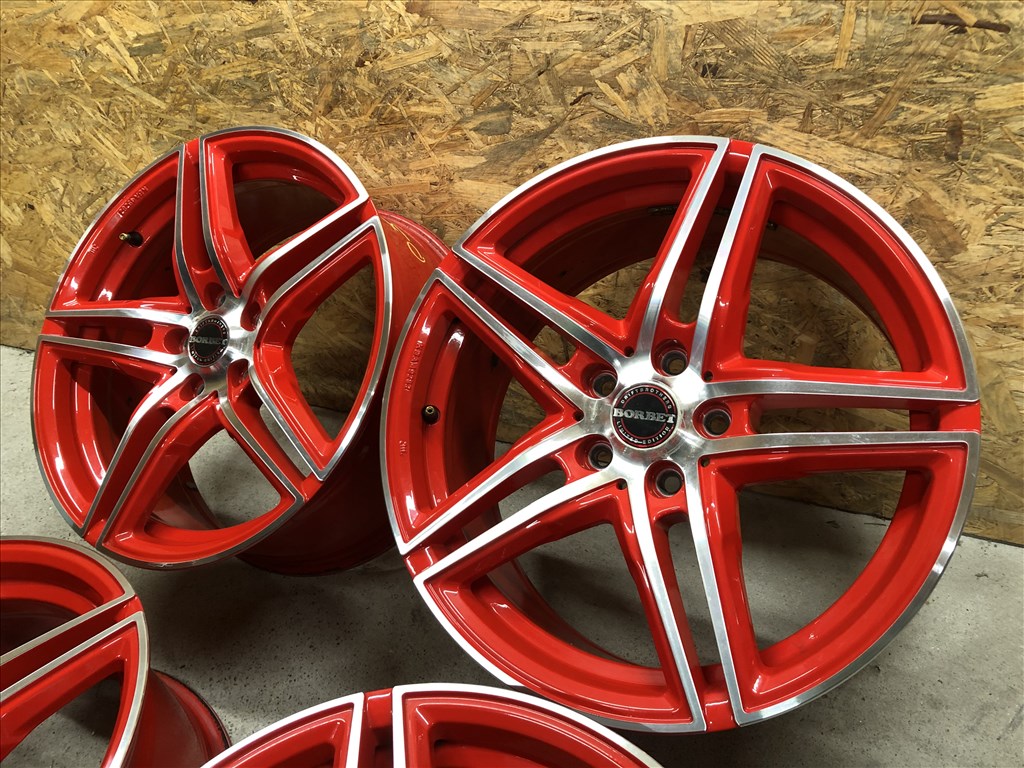 18 colos alufelni Borbet 5x112 VW, Mercedes, Audi 18 col 6. kép