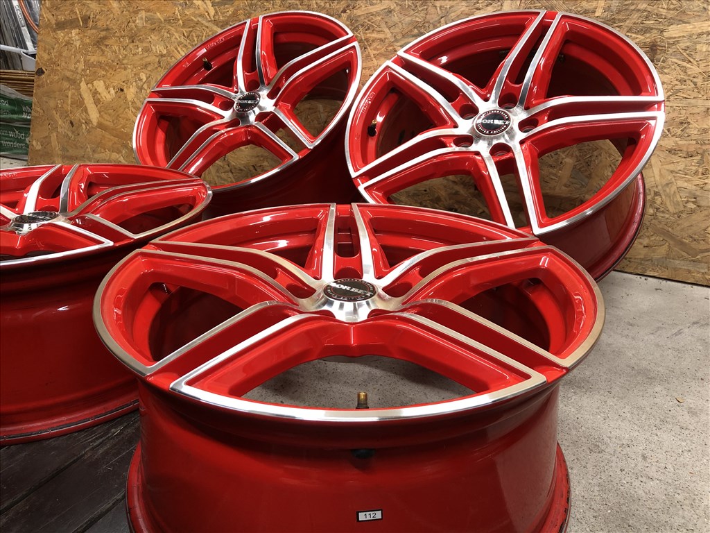18 colos alufelni Borbet 5x112 VW, Mercedes, Audi 18 col 7. kép