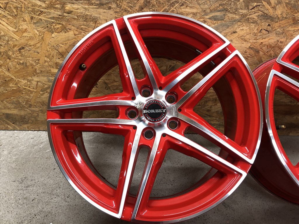 18 colos alufelni Borbet 5x112 VW, Mercedes, Audi 18 col 8. kép