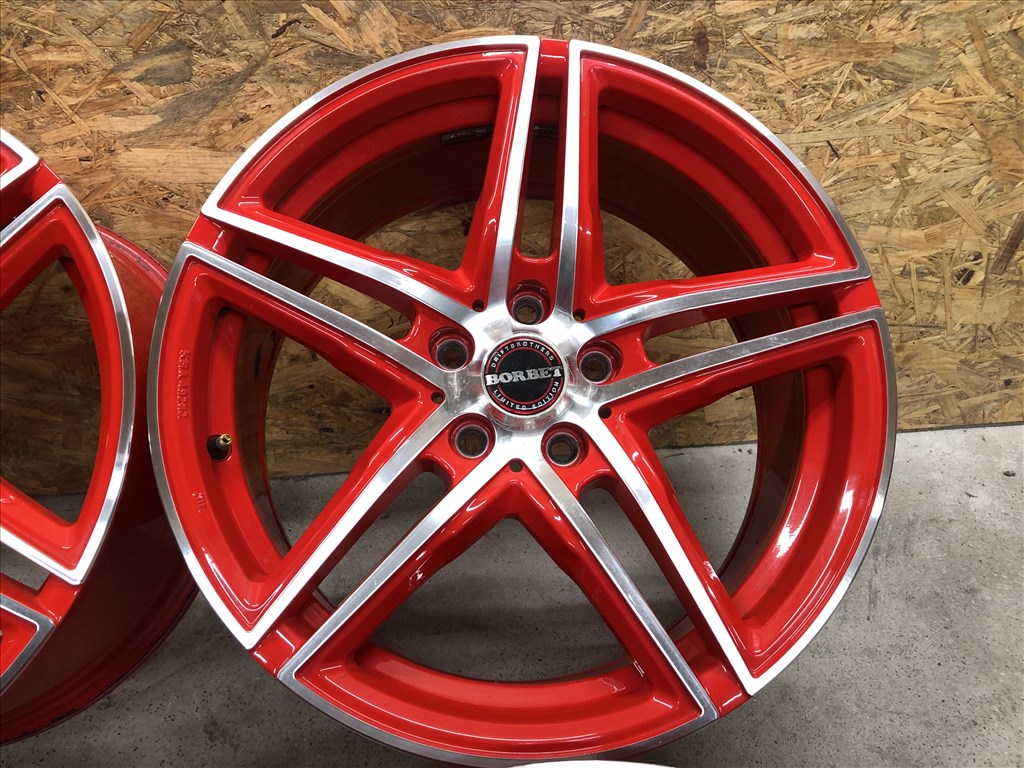 18 colos alufelni Borbet 5x112 VW, Mercedes, Audi 18 col 9. kép