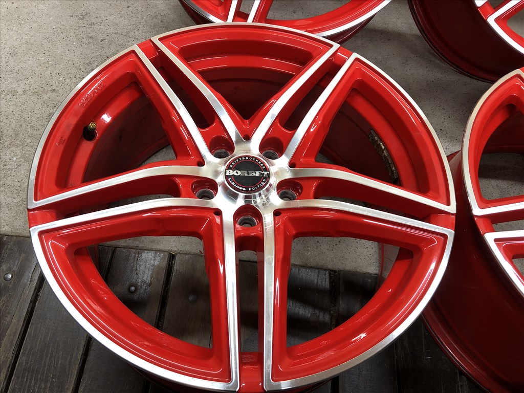 18 colos alufelni Borbet 5x112 VW, Mercedes, Audi 18 col 10. kép
