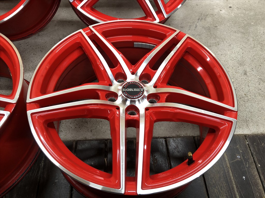 18 colos alufelni Borbet 5x112 VW, Mercedes, Audi 18 col 11. kép