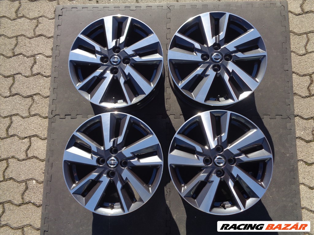 Nissan gyári alufelni 16-os, 4×100-as osztó szenzorral újszerű állapotban eladó.  1. kép