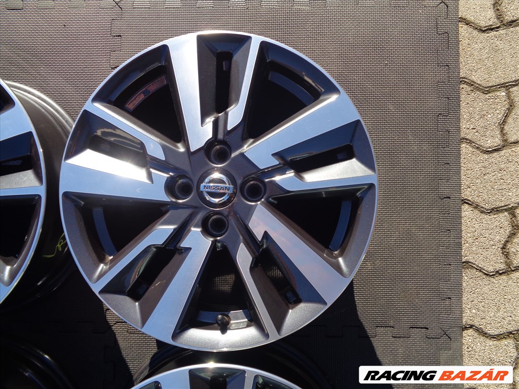 Nissan gyári alufelni 16-os, 4×100-as osztó szenzorral újszerű állapotban eladó.  4. kép