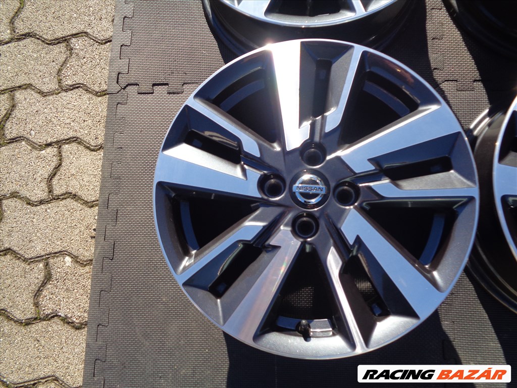 Nissan gyári alufelni 16-os, 4×100-as osztó szenzorral újszerű állapotban eladó.  3. kép