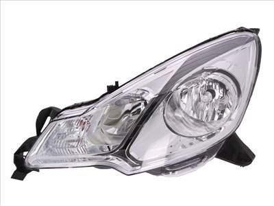 Citroen DS3 utángyártott új bal első fényszóró H7/H1 fekete házas (motorral) DEPO 6208y0