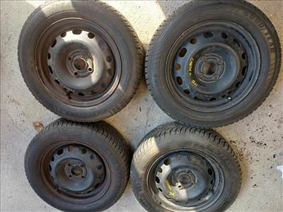 Opel Corsa C (2000-2010) 14" 4X100 Lemezfelni Garnitúra Téli Gumival 175 65 R14