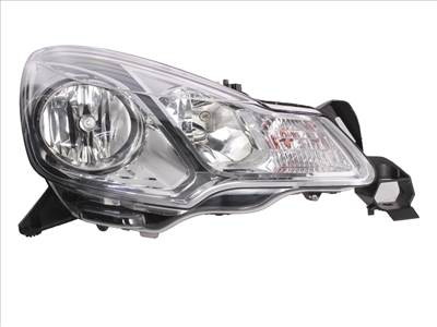 Citroen DS3 utángyártott új jobb első fényszóró  H7/H1 fekete házas (motorral) DEPO 6206y0