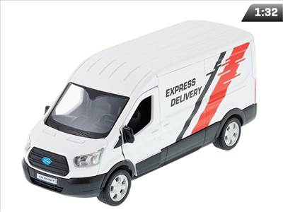 Ford Transit furgon modell 2018 1:43 fehér (RMZ)