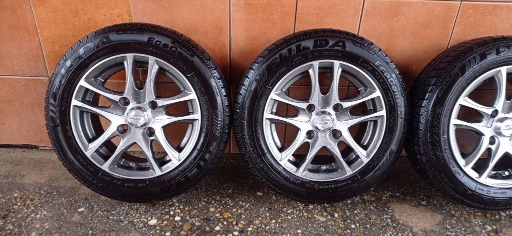 SUZUKI SWIFT 13" ÚJ ALUFELNI 4X114,3 NYÁRI 155/70R13 GUMIVAL OLCSÒN!!! 2. kép
